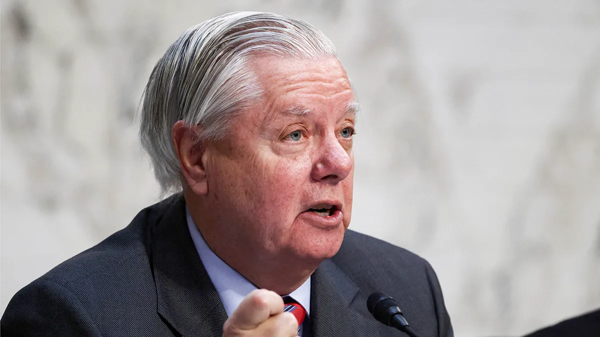 <p>El senador estadounidense Lindsey Graham, republicano de Carolina del Sur - REUTERS/ EVELYN HOCKSTEIN </p>
