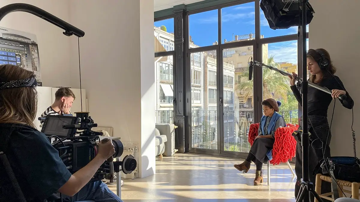 Una imagen del rodaje del documental RED - PHOTO/Fundación "la Caixa" 