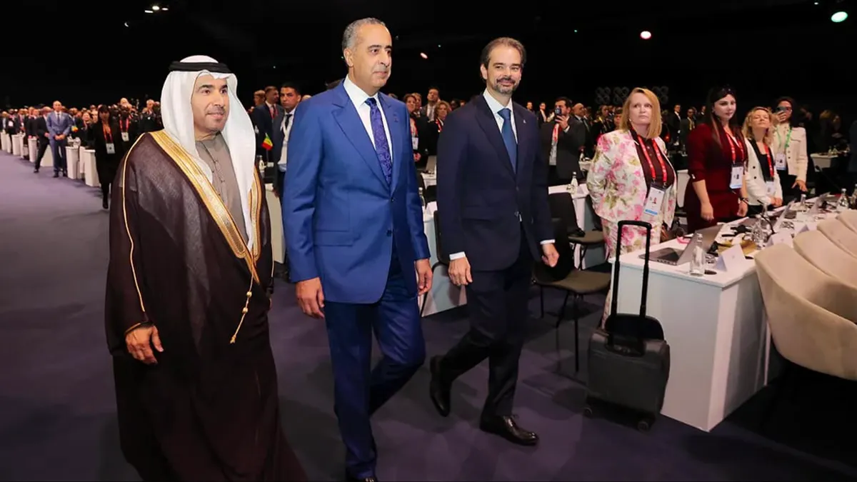 Abdellatif Hammouchi en la cumbre de INTERPOL en Marrakech