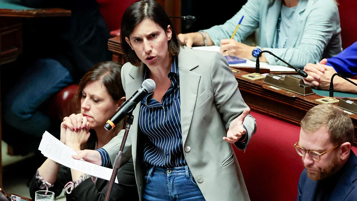 La líder del Partido Democrático italiano, Elly Schlein - REUTERS/ REMO CASALLI