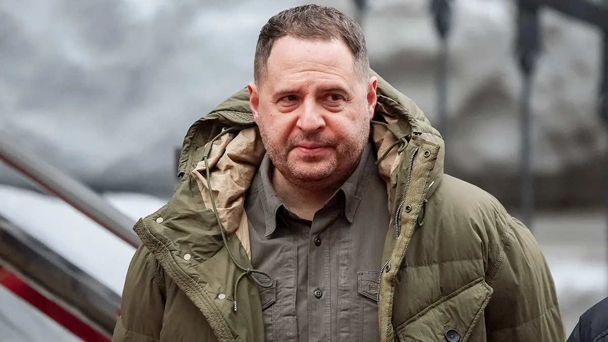 El jefe de la Oficina Presidencial, Andriy Yermak - REUTERS/ GLEB GARANICH