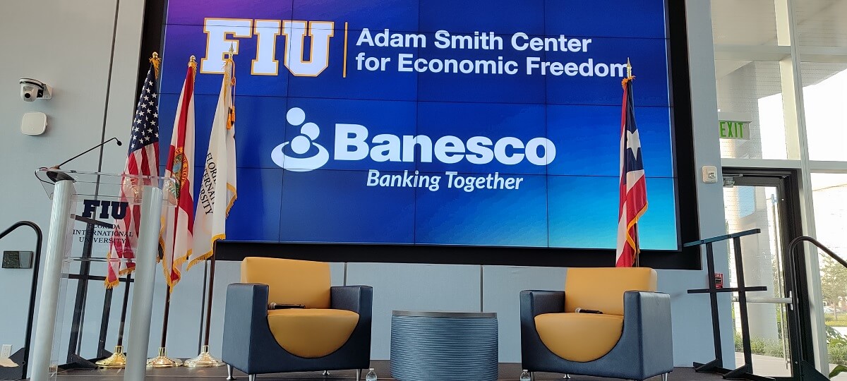 Carlos Díaz Rosillo, Adam Smith Center for Economic Freedom de la Florida International University