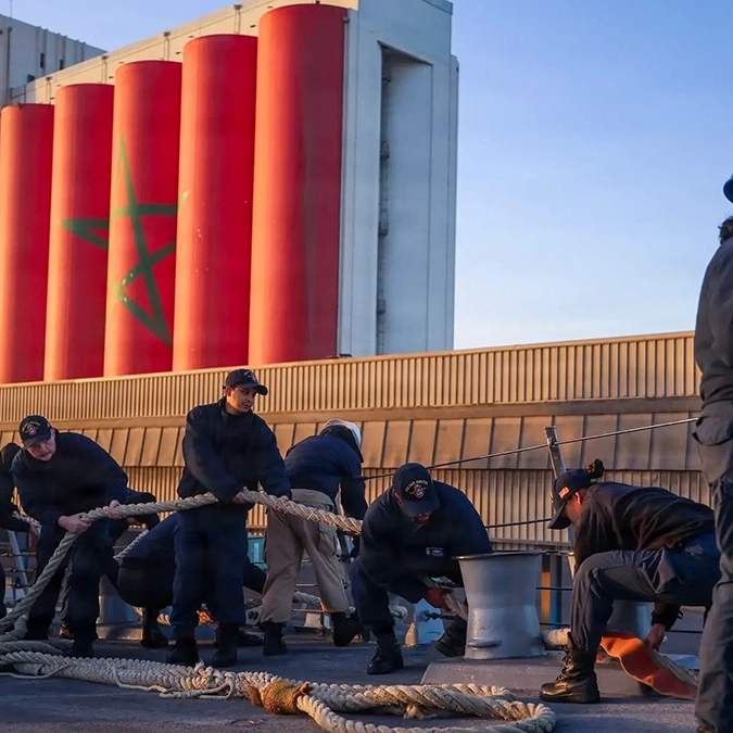 Soldados del AFRICOM durante las maniobras del African Lion celebradas en Agadir del 8 al 12 de diciembre - PHOTO/AFRICOM