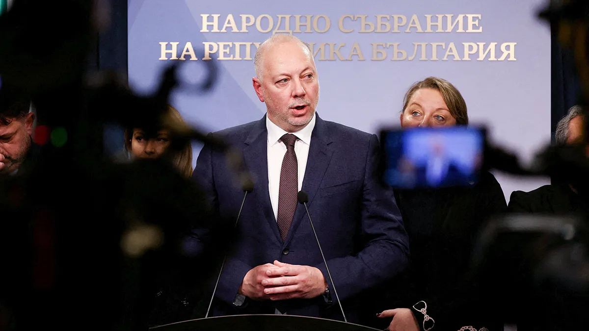 <p>El primer ministro búlgaro, Rosen Zhelyazkov - REUTERS/ STOYAN NENOV </p>
