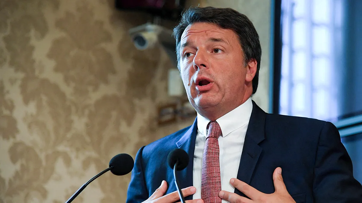 <p>El ex primer ministro italiano Matteo Renzi - REUTERS/ ALBERTO LINGRIA</p>
