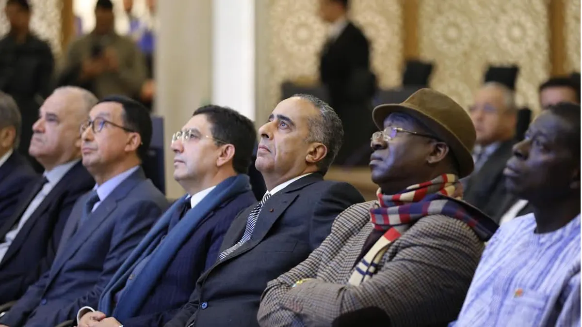 Abdellatif Hammouchi y Nasser Bourita en el Centro Africano de Cooperación Policial