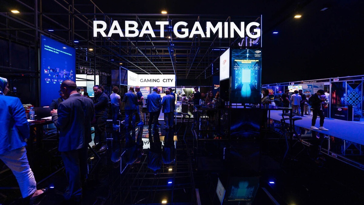 Stand de Rabat Gaming City en la Morocco Gaming Expo de 2024 - PHOTO/Morocco Gaming Expo