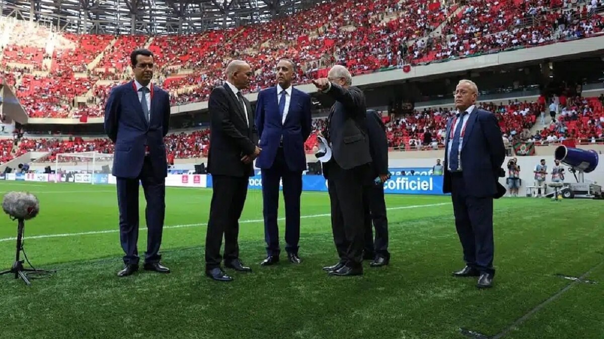 Abdellatif Hammouchi en la CAN 2025 de Marruecos