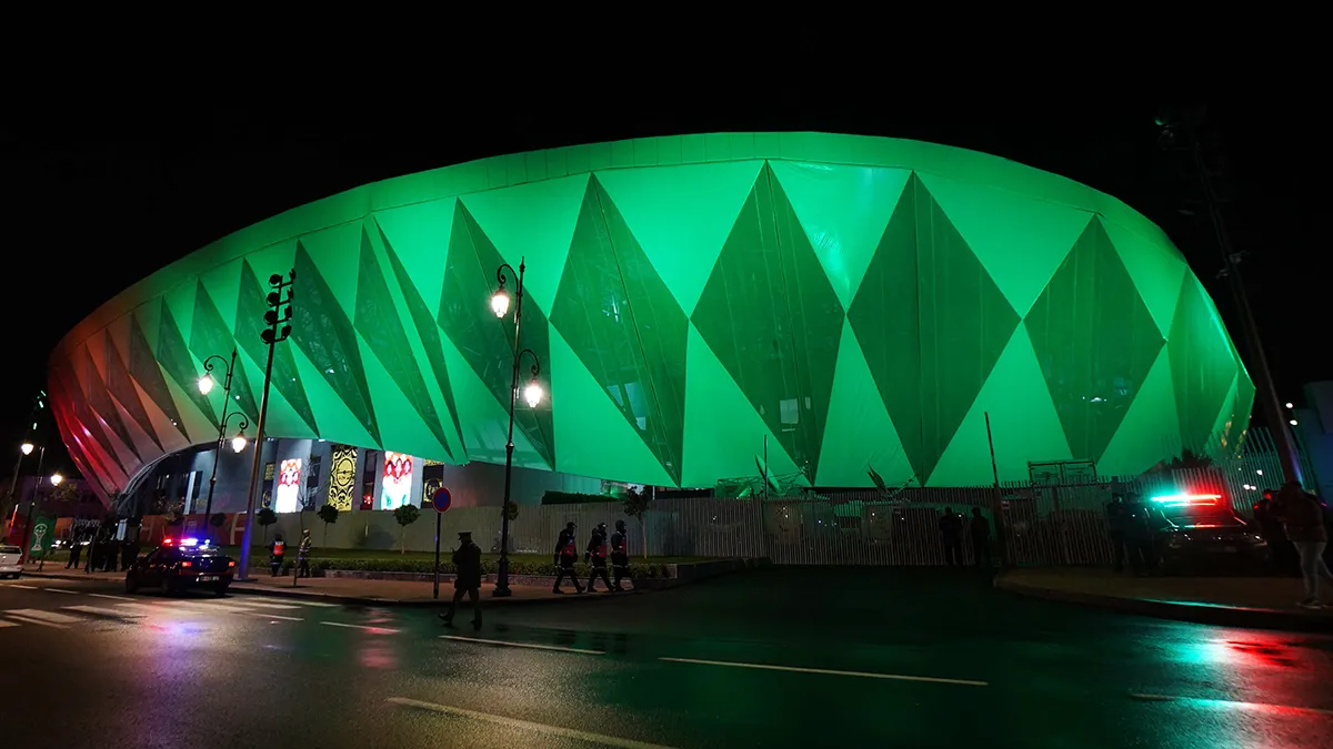 <p>Estadio Príncipe Moulay Hassan en Rabat - PHOTO/ REUTERS</p>

