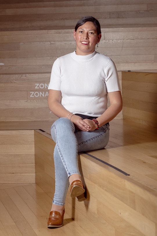 Judith Ljubica Jiménez Serrano, coordinadora técnica de CODESPA Perú. © Fundación ”la Caixa”