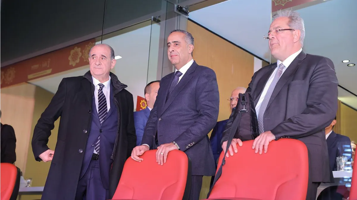 Abdellatif Hammouchi, Francisco Pardo Piqueras y Dieter Romann