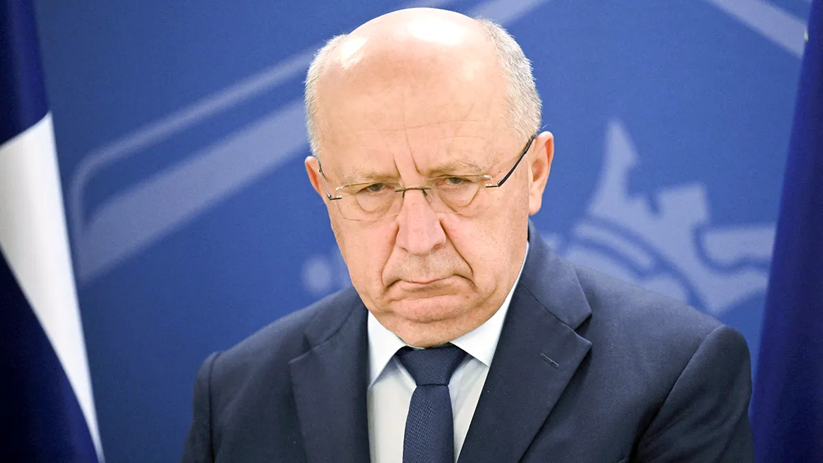 <p>El comisario europeo de Defensa y Espacio, Andrius Kubilius - Lehtikuva/Markku Ulander/vía REUTERS</p>
