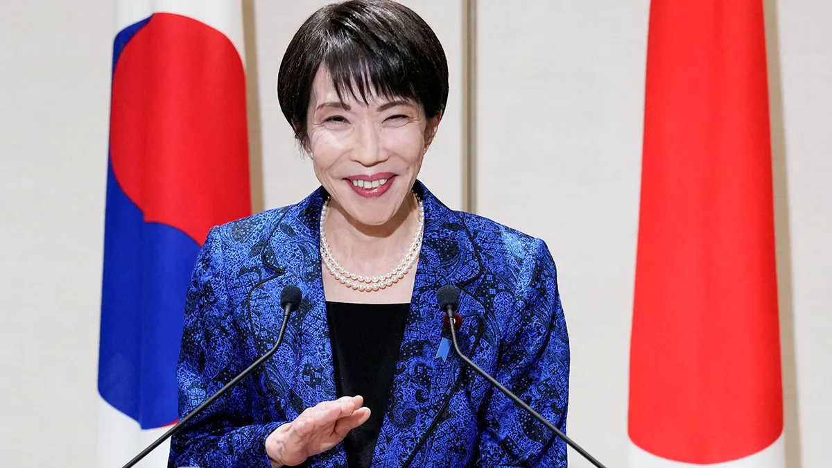 <p>La primera ministra japonesa, Sanae Takaichi - PHOTO/ EUGENE HOSHIKO </p>
