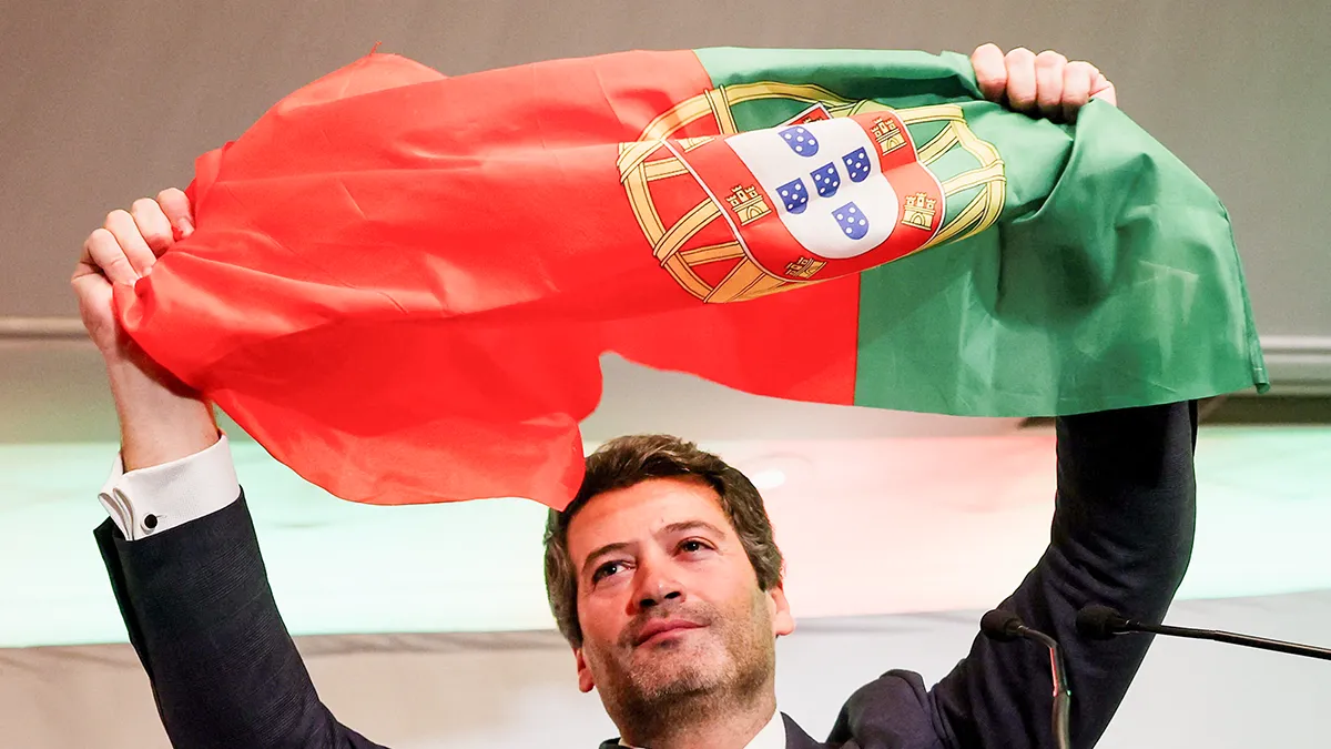 <p>El candidato presidencial portugués y líder del partido Chega, André Ventura - REUTERS/ PEDRO NUNES </p>
