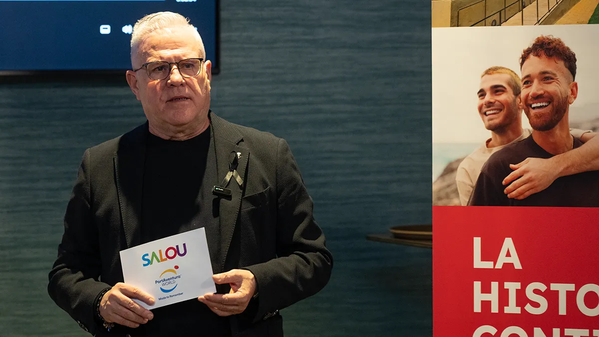 Pere Granados, alcalde de Salou, durante su intervención - PHOTO/ATALAYAR