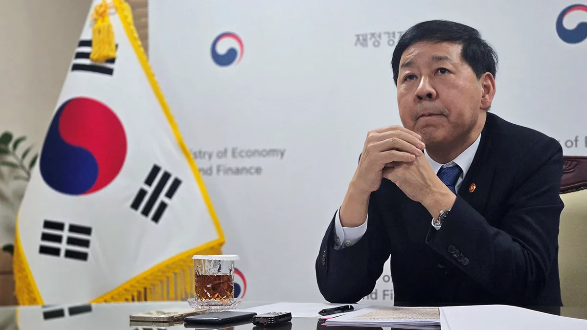 <p>El Viceprimer Ministro de Asuntos Económicos de Corea del Sur, Koo Yuncheol - REUTERS/ DOGYUN KIM</p>
