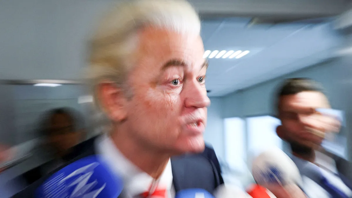 El líder del Partido por la Libertad (PVV), Geert Wilders - REUTERS/ YVES HERMAN