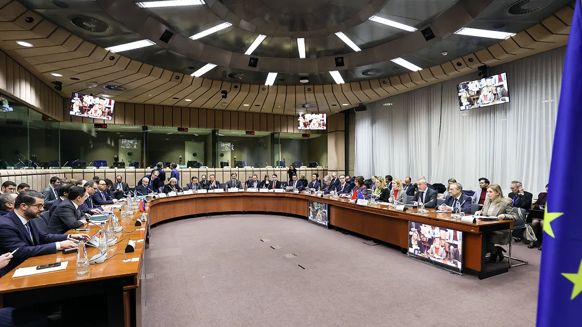 Reunión de la 15ª sesión del Consejo de Asociación celebrada en Bruselas, como celebración del 30 aniversario del Acuerdo de Asociación entre Rabat y Europa, celebrada el 29 de enero de 2026 - PHOTO/UNIÓN EUROPEA