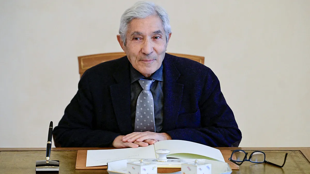 El escritor franco-argelino Boualem Sansal - JOHN MACDOUGALL/ via REUTERS