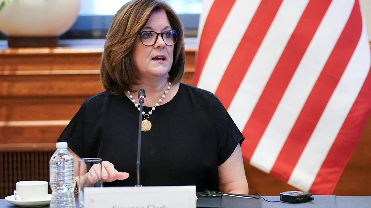 Suzanne P. Clark, presidenta y directora ejecutiva de la Cámara de Comercio de Estados Unidos - REUTERS/ SARAH SILBIGER