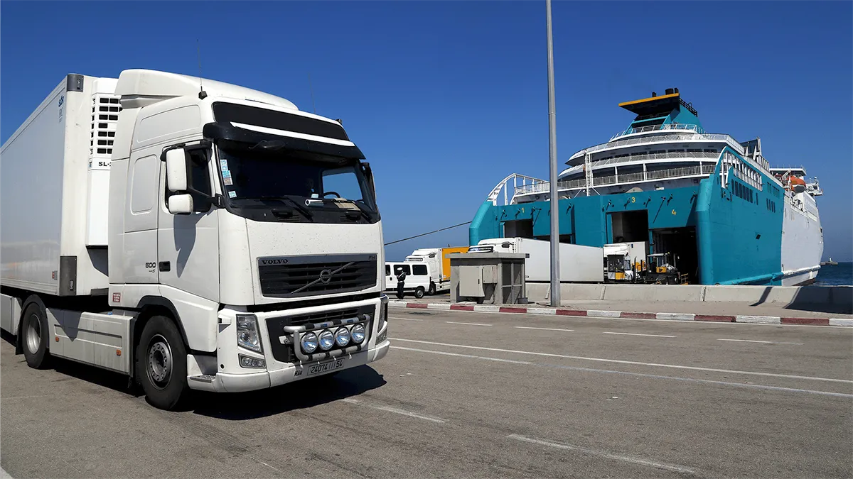 Más de 535.000 camiones pasaron por las instalaciones del puerto de Tánger Med en 2025 - PHOTO/AUTORIDAD PORTUARIA DE TANGER MED