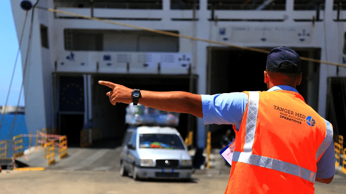 La Operación Marhaba o Paso del Estrecho es uno de los momentos clave del puerto de Tánger Med durante el año - PHOTO/AUTORIDAD PORTUARIA DE TANGER MED