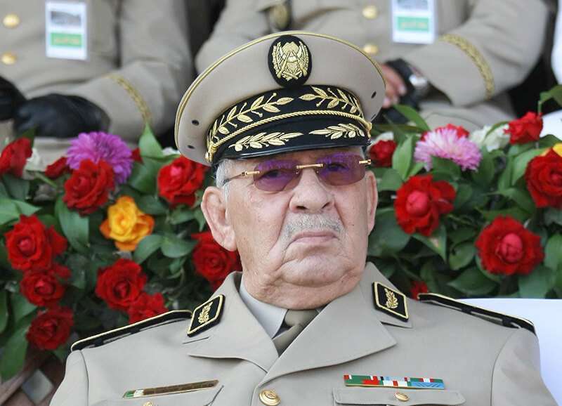 El general argelino Ahmed Gaid Salah
