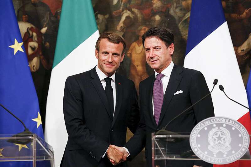 Macron_Italia