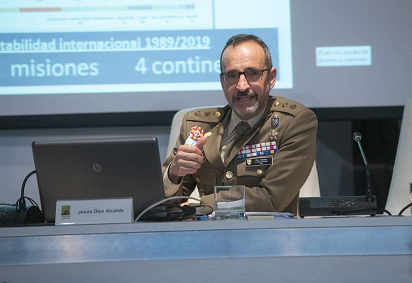 Jesús Díez Alcalde, teniente coronel y analista del Instituto Español de Estudios Estratégicos (IEEE)