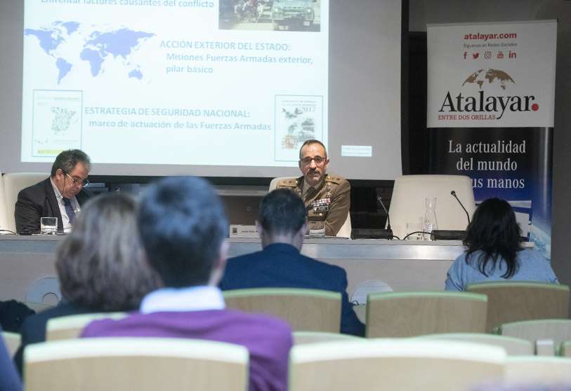 Jesús Díez Alcalde, teniente coronel y analista del Instituto Español de Estudios Estratégicos (IEEE)