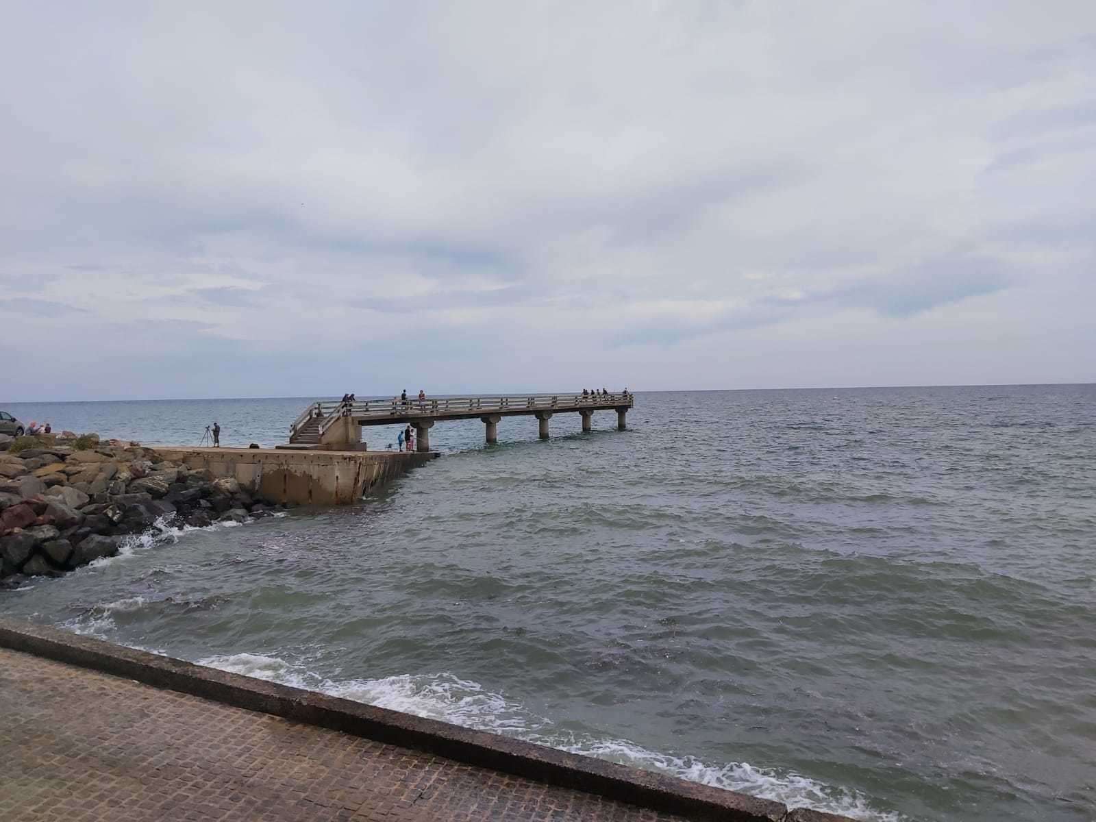 El muelle de Vierville-sur-Mer.