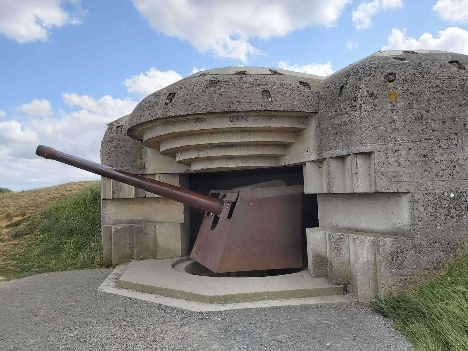 Los cuatro cañones de Longues-sur-Mer barrieron Omaha y Gold