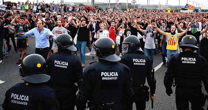 Manifestaciones secesionistas